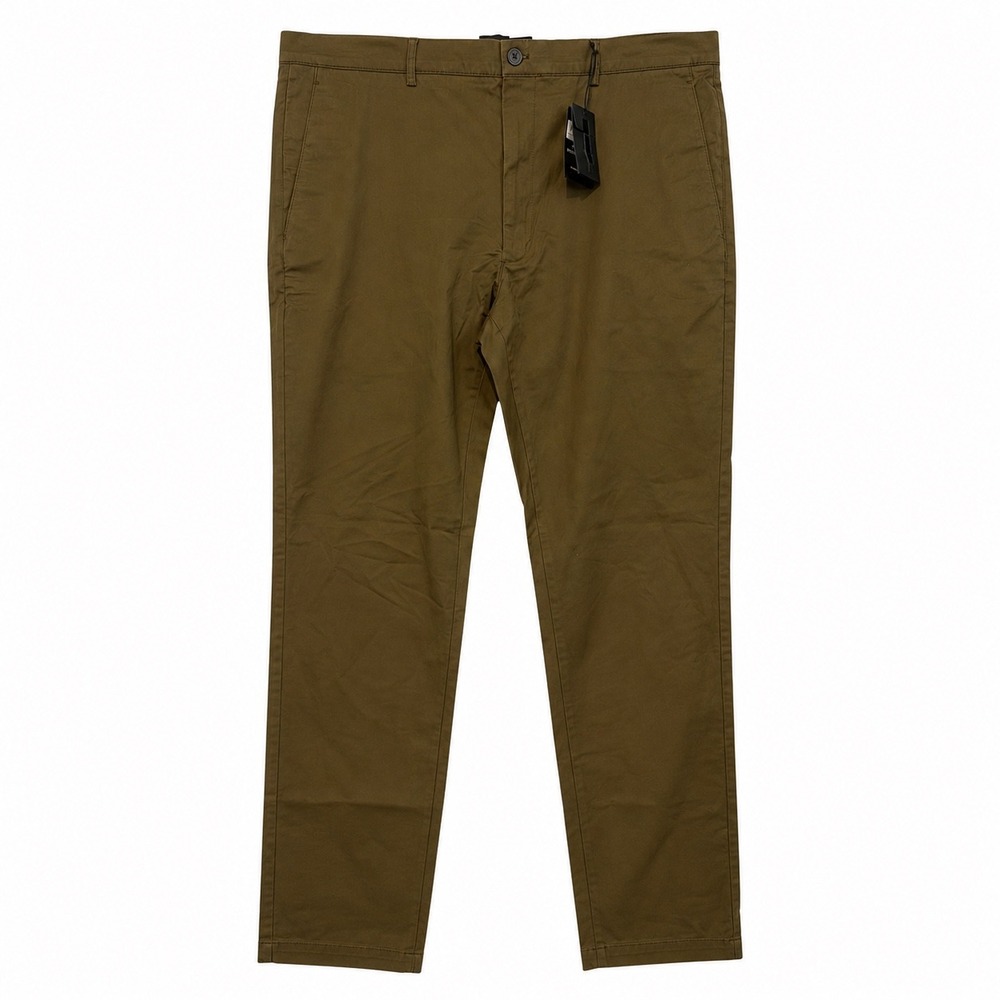 Club Monaco Connor Modern Slim Fit Chino Pants Moss Mint Green Mens 38x32 NWT